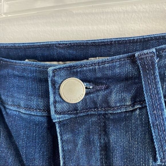 Athleta Sculptek Dark Wash Stretch Skinny Jeans Sculpting Denim Sz 2 - Picture 3 of 11